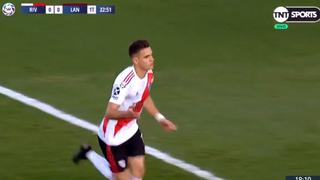 ¡Estallido 'Monumental'! Santos Borré anota el 1-0 de River Plate contra Lanús por la Superliga [VIDEO]