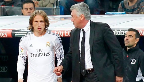 Carlo Ancelotti se pronunció sobre la situación de Luka Modric en el Real Madrid. (Foto: Chema Díaz/Diario AS)