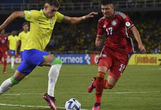 Colombia vs. Brasil (1-1): goles e incidencias del partido por el Sudamericano Sub 20
