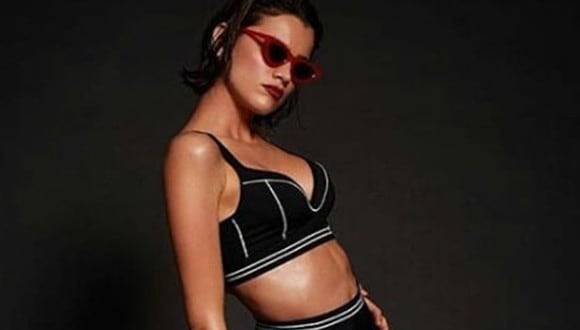 La modelo brasileña fue encontrada semidesnuda y desorientada por las calles de una favela (Foto: Eloísa Fontes / Instagram)