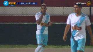 Sporting Cristal: Ray Sandoval dejó en el piso a defensor y estuvo a centímetros de marcar un golazo