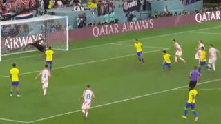 Un disparo agónico: gol de Petkovic para el 1-1 de Croacia vs. Brasil en el Mundial 2022 [VIDEO]
