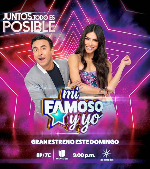 "Mi famoso y yo" se estrena el mismo día en México y Estados Unidos (Foto: TelevisaUnivision)