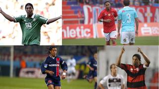 Desde Barcelona hasta Cienciano: las camisetas que vistió Ronaldinho jugando al fútbol