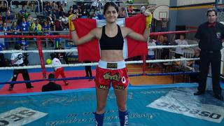 ¡Victoria peruana! Malú Nuñez se consagró campeona mundial de kickboxing de la WKF