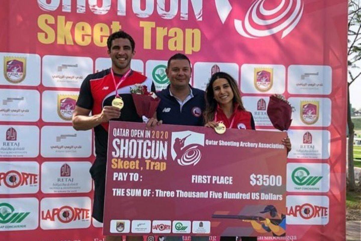 Nicolás junto a Francisca en lo más alto del podio.  (Foto: IPD)