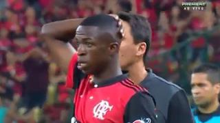 ¡No puede ser, Paolo! La reacción de Vinicius por el gol cantado que falló Guerrero [VIDEO]