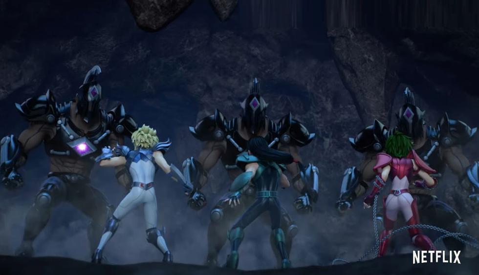 A diez días de su estreno, Netflix liberó el segundo tráiler de la serie de "Los Caballeros del Zodiaco". (Foto: Captura de video)