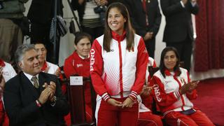 Orgullo peruano: karateca Alexandra Grande recibió los Laureles Deportivos