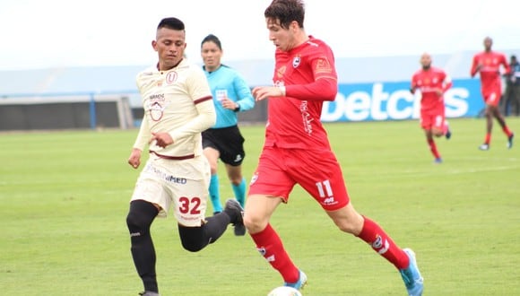 Diego Chávez se mostró contento con su regreso a las canchas con la camiseta de la U. (Foto: Universitario)