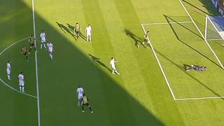 Suspenso en el partido: gol de Kevin Méndez para el descuento de Peñarol ante Nacional [VIDEO]