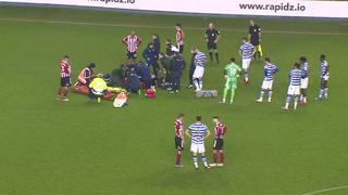 Preocupación en Inglaterra: jugador del Sheffield United perdió el conocimiento durante un partido [VIDEO]