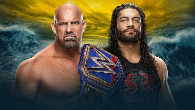WrestleMania 36: Goldberg vs Roman Reigns por el título Universal en la cartelera del 5 de abril. (WWE)