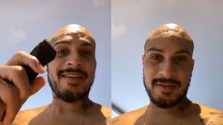 Paolo Guerrero mostró sus habilidades como su propio barbero en la cuarentena [VIDEO]