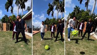 VIRAL: Messi y Will Smith están rompiendo el internet al compartir un video jugando fútbol