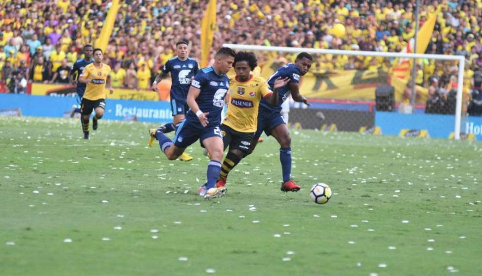 Barcelona SC venció a Emelec en Guayaquil por la Serie A de Ecuador