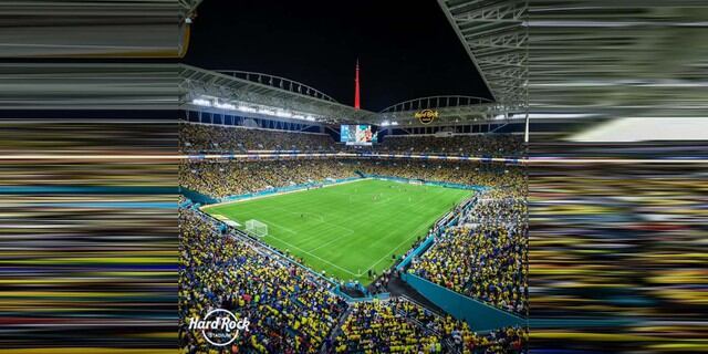 Así luce el Hard Rock Stadium de MIami. (Foto: Facebook Hard Rock Stadium)