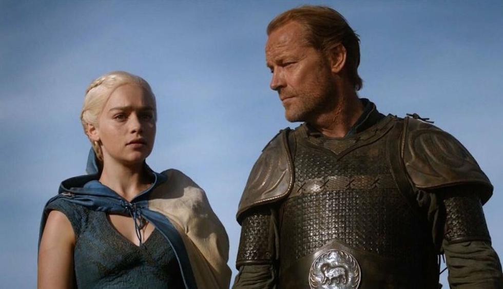 Emilia Clarke dedicó un emotivo mensaje a Iain Glen, actor que dio vida a Jorah Mormont en “Game of Thrones”. (Foto: Captura de video)