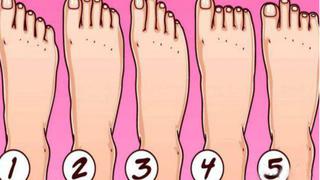 Test viral de hoy: conoce un rasgo especial tuyo según la forma de los dedos de tu pie