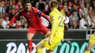 La reaparición de Cristiano no alcanzó: Portugal igualó ante Ucrania por las Eliminatorias de Eurocopa