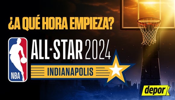 No te pierdas el NBA All-Star Game 2024 este domingo 18 de febrero. (Diseño: Depor)