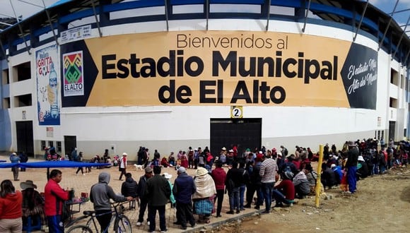 Estadio Municipal El Alto recibirá a Always Ready y Sporting Cristal para el duelo de ida por la fase 2 de la Copa Libertadores. (Foto: Biz Republic)