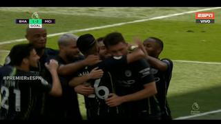 ¡Un gol que vale un título! Laporte anotó el 2-1 del Manchester City-Brighton por Premier League [VIDEO]