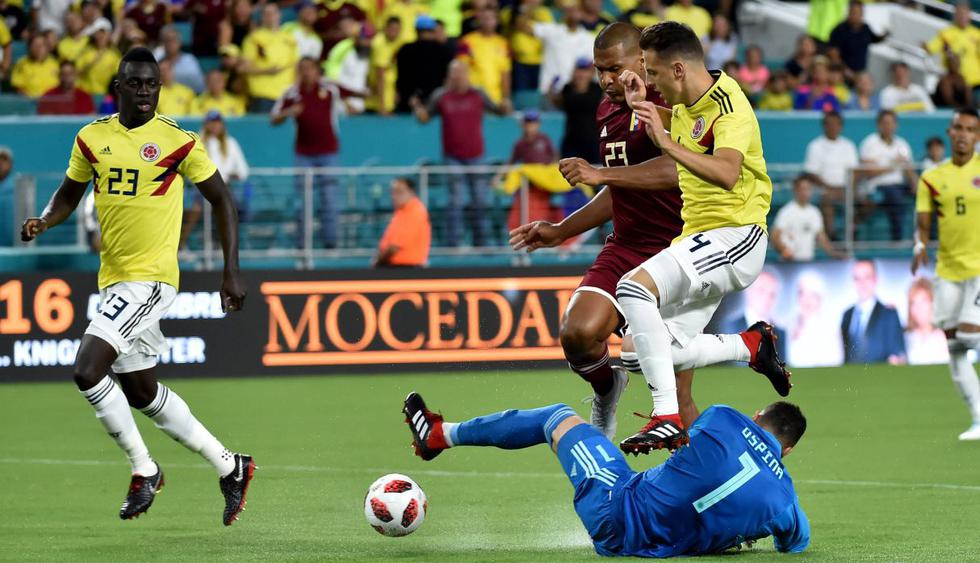 Triunfo 'Cafetero': Colombia venció 2-1 a Venezuela por partido amistoso internacional en Miami. (Agencias)