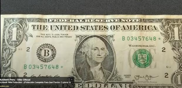 Los dólares antiguos son llamativos para los coleccionistas (Foto: Monedas y billetes/YouTube)