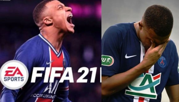 Kylian Mbappé fue anunciado el 22 de julio como nueva portada de FIFA 21.