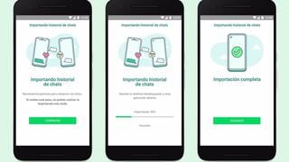 WhatsApp: las condiciones para transferir tu historial de chats de Android e iOS en un smartphone Samsung 