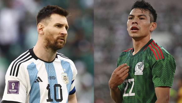 Argentina vs. México: ambas escuadras forman parte del grupo C de Qatar 2022 (Foto: composición Depor/EFE/AFP)