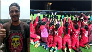 Paolo Guerrero envió mensaje a la Selección Peruana de fútbol femenino que hoy enfrenta a Colombia [VIDEO]