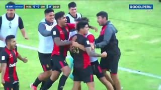 Cabezazo y a cobrar: gol de Luis Iberico para el 1-0 de Melgar vs. Sporting Cristal [VIDEO]