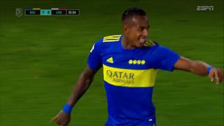 Derechazo inatajable: golazo de Sebastián Villa para el 1-0 de Boca Juniors vs. Lanús [VIDEO]