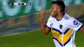 ¡Wanchope, qué loco que estás! El golazo tras genial ‘tijera’ de Ábila para el 4-0 de Boca ante Colón en Santa Fe [VIDEO]