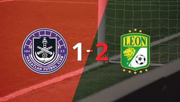 León ganó por 2-1 en su visita a Mazatlán