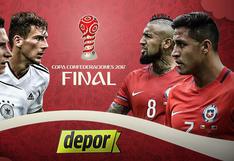Final de Copa Confederaciones 2017: revive el Chile vs. Alemania y la coronación de la 'Manschaft'
