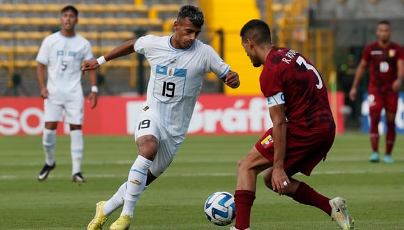 Venezuela vs. Uruguay se enfrentaron por la fecha 3 del hexagonal final del Sudamericano Sub 20 (Foto: EFE).