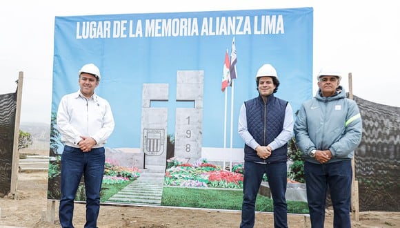 Alianza Lima presenta avances del lugar de la memoria (Foto: Prensa Alianza Lima)