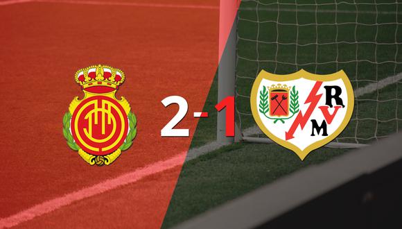 Mallorca logró una victoria de local por 2 a 1 frente a Rayo Vallecano