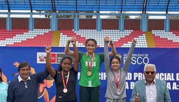 Cayetana Chirinos ganó la Etapa Macrorregional de los Juegos Escolares Deportivos 2022. (Foto: Difusión)