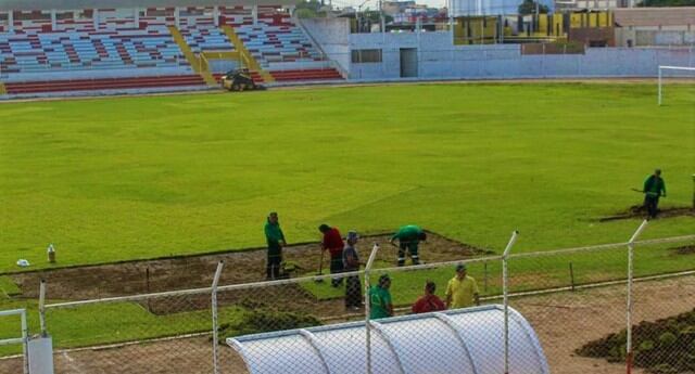FPF realizó mejoras en estadio de Lambayeque.