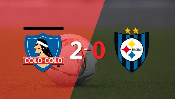 Colo Colo le ganó con claridad a Huachipato por 2 a 0