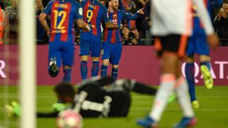 En 'D10S' confío: Messi le dio tranquilidad al Camp Nou con un gran gol al Valencia