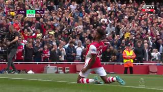 Madrugaron al Manchester United: el gol de Nuno Tavares para el 1-0 de Arsenal [VIDEO]