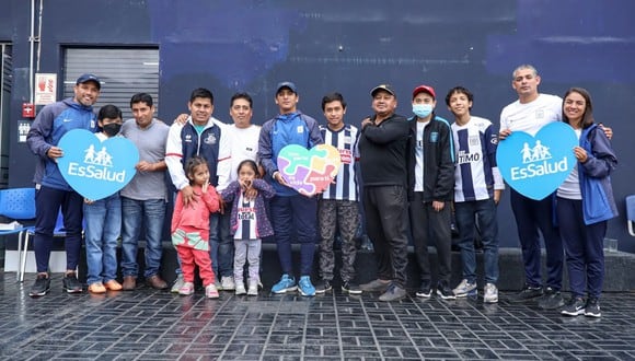 Alianza Lima y EsSalud, juntos en campaña de donación de órganos y tejidos. (Foto: Alianza Lima)