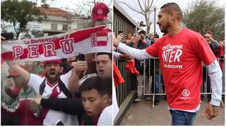 Paolo Guerrero: hinchas de la Selección Peruana le dieron la bienvenida al Inter de Porto Alegre [VIDEO]