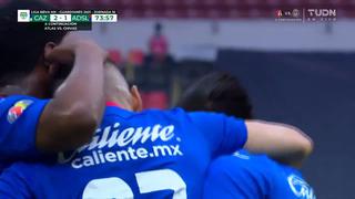 Lluvia de goles: Aguilar anotó el 3-1 de Cruz Azul y Julio Domínguez marcó en contra para San Luis [VIDEO]