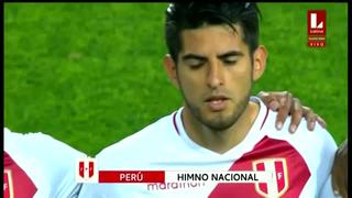 Con el corazón: así se entonó el Himno Nacional en la previa del Perú vs. Brasil por Eliminatorias [VIDEO]